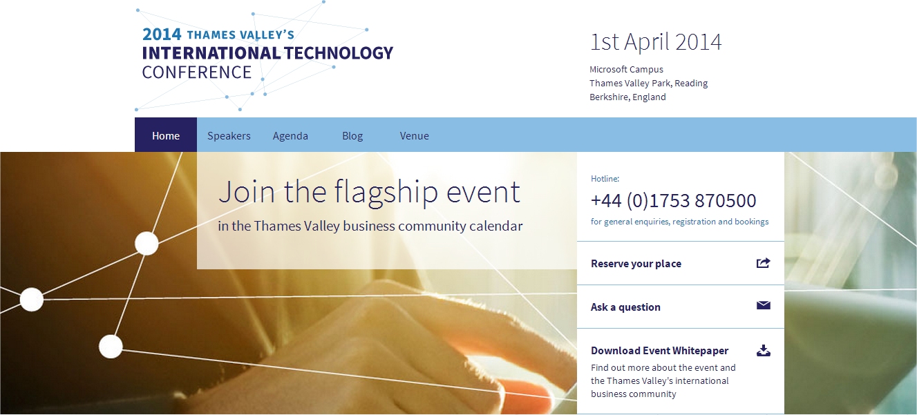 2014 thames valley international technology conference