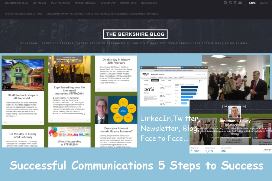 5 steps to successful communications jonathan l davey