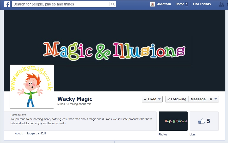 wacky magic and illusions