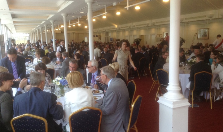 Prince Philip Trust Fund Race Day lunch in pavillion