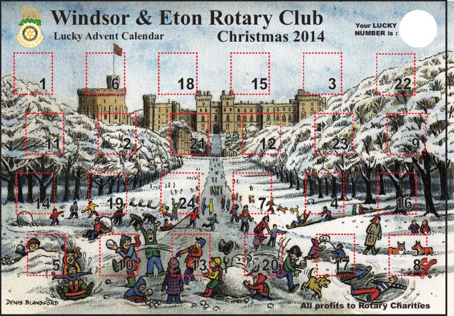 windsor and eton rotary advent calendar 2014